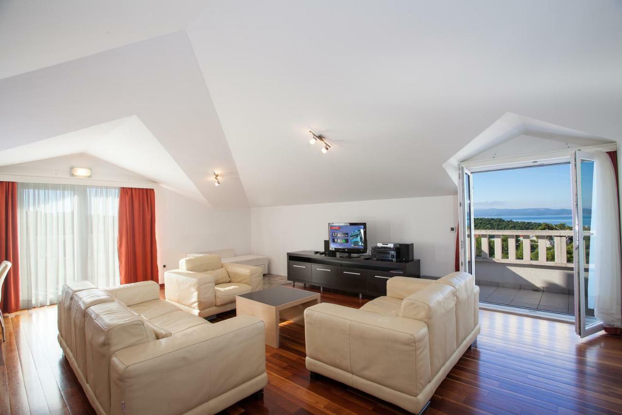 Villa Luce Mit Pool Μακάρσκα Δωμάτιο φωτογραφία